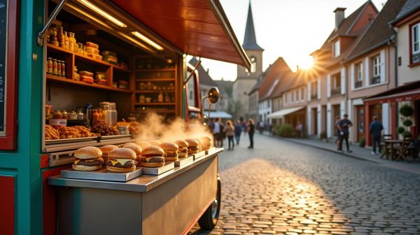 Food truck à Anguilcourt-le-Sart : savourez des hamburgers maison et des glaces artisanales