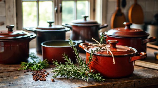 Les meilleures cocottes en fonte pour sublimer vos recettes mijotées