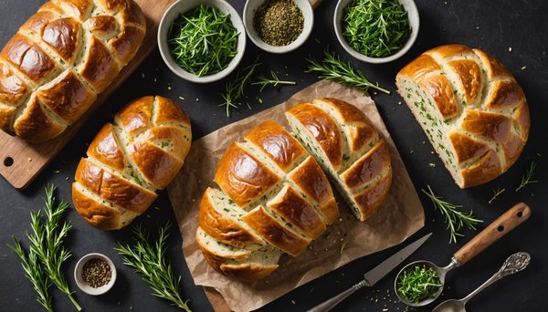 Comment faire un pain sucré avec des herbes pour une touche salée ?